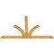 Ekena Millwork Richland Rough Sawn Timber Gable Bracket, Western Red Cedar, 108"W x 68"H x 2"D x 6"F, 15/12 Pitch GBW108X68X0206RIC00RWR - alternate 3